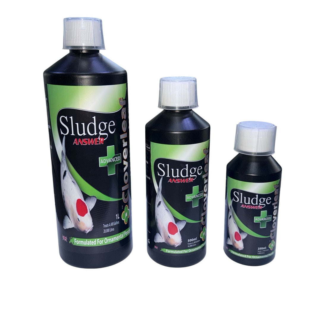 Cloverleaf Advanced Sludge Answer Treatment WaterConditioner at Pond Supplies Essex Online Store 