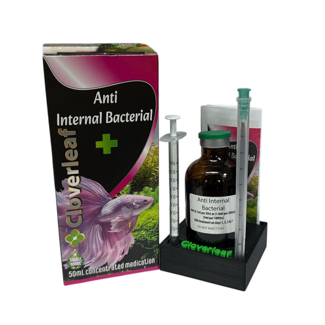 Cloverleaf Anti-Internal Bacterial Treatment 50ml AquariumWaterTreatment at Pond Supplies Essex Online Store 