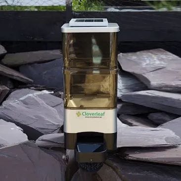 Cloverleaf Automatic Fish Feeder AutoFishFeeder Cloverleaf