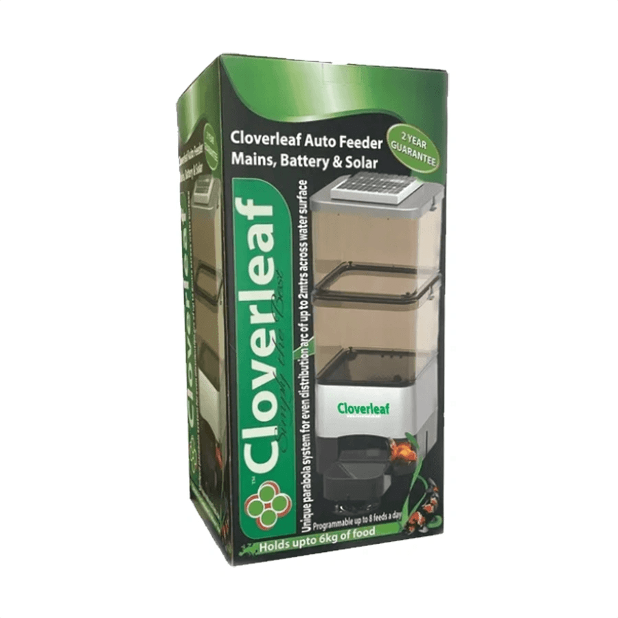 Cloverleaf Automatic Fish Feeder AutoFishFeeder Cloverleaf