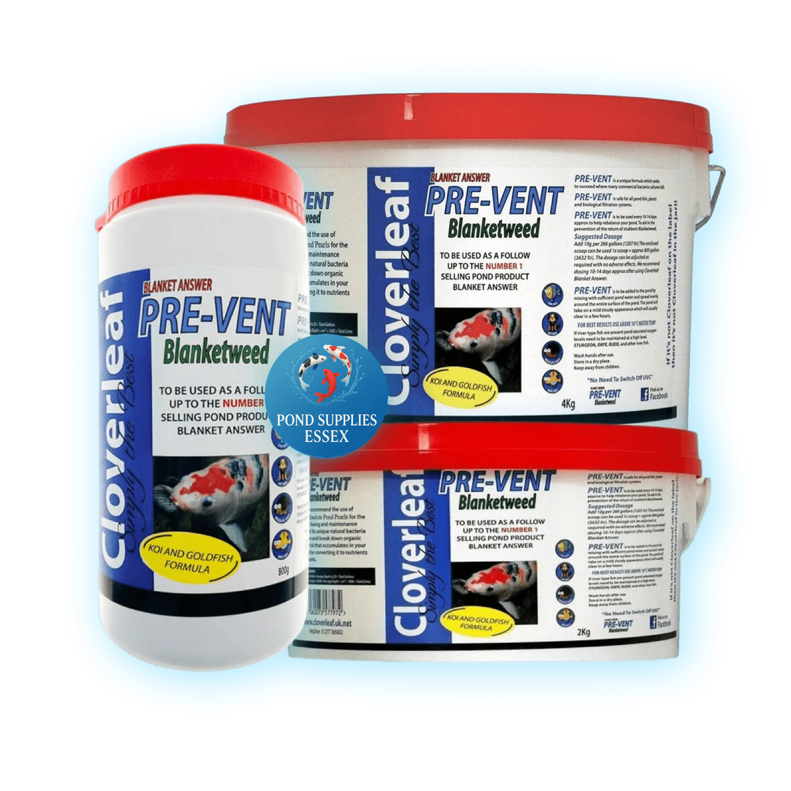 Cloverleaf Blanket Answer Pre-Vent BlanketAnswer Treatment at Pond Supplies Essex Online Store 