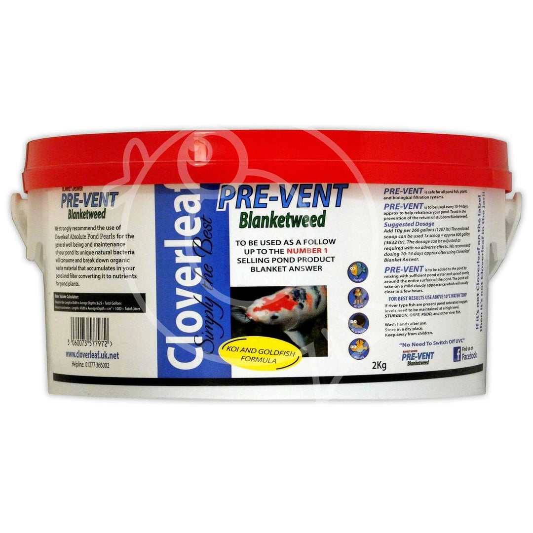 Cloverleaf Blanket Answer Pre-Vent BlanketAnswer Treatment at Pond Supplies Essex Online Store 