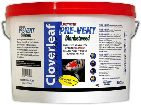Cloverleaf Blanket Answer Pre-Vent BlanketAnswer Treatment at Pond Supplies Essex Online Store 