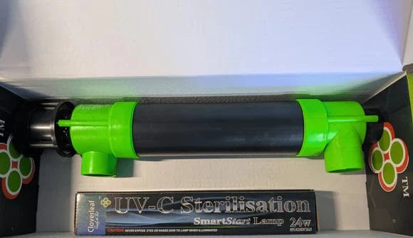 Cloverleaf Clear-Glow UV-C Clarifiers (24w-72w) Uv Clarifier Cloverleaf