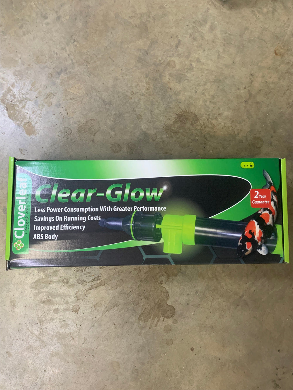 Cloverleaf Clear-Glow UV-C Clarifiers (24w-72w) Uv Clarifier Cloverleaf