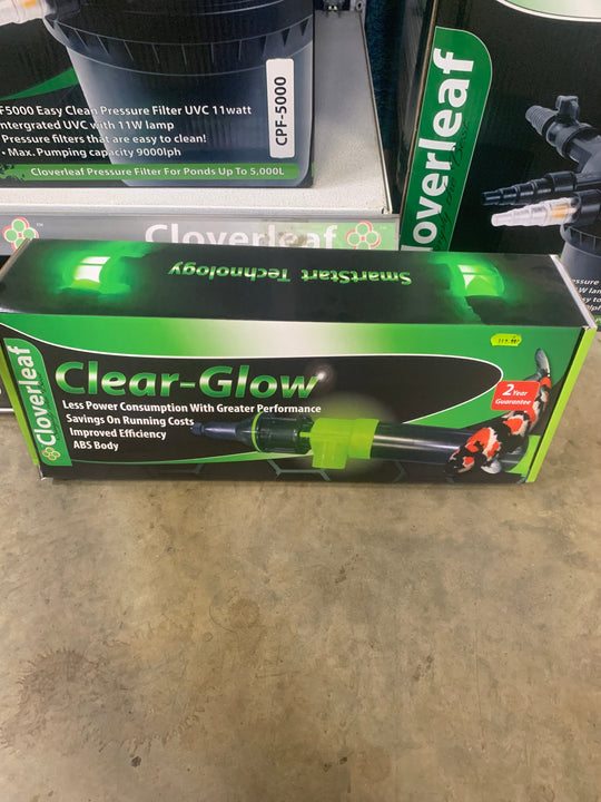 Cloverleaf Clear-Glow UV-C Clarifiers (24w-72w) Uv Clarifier Cloverleaf