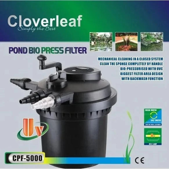 Cloverleaf CPF Pressure Filters Pressure filter at Pond Supplies Essex Online Store 
