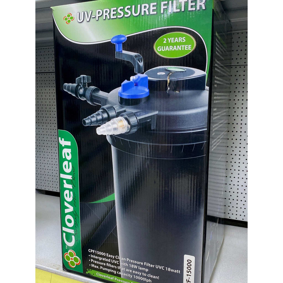 Cloverleaf CPF Pressure Filters Pressure filter at Pond Supplies Essex Online Store 