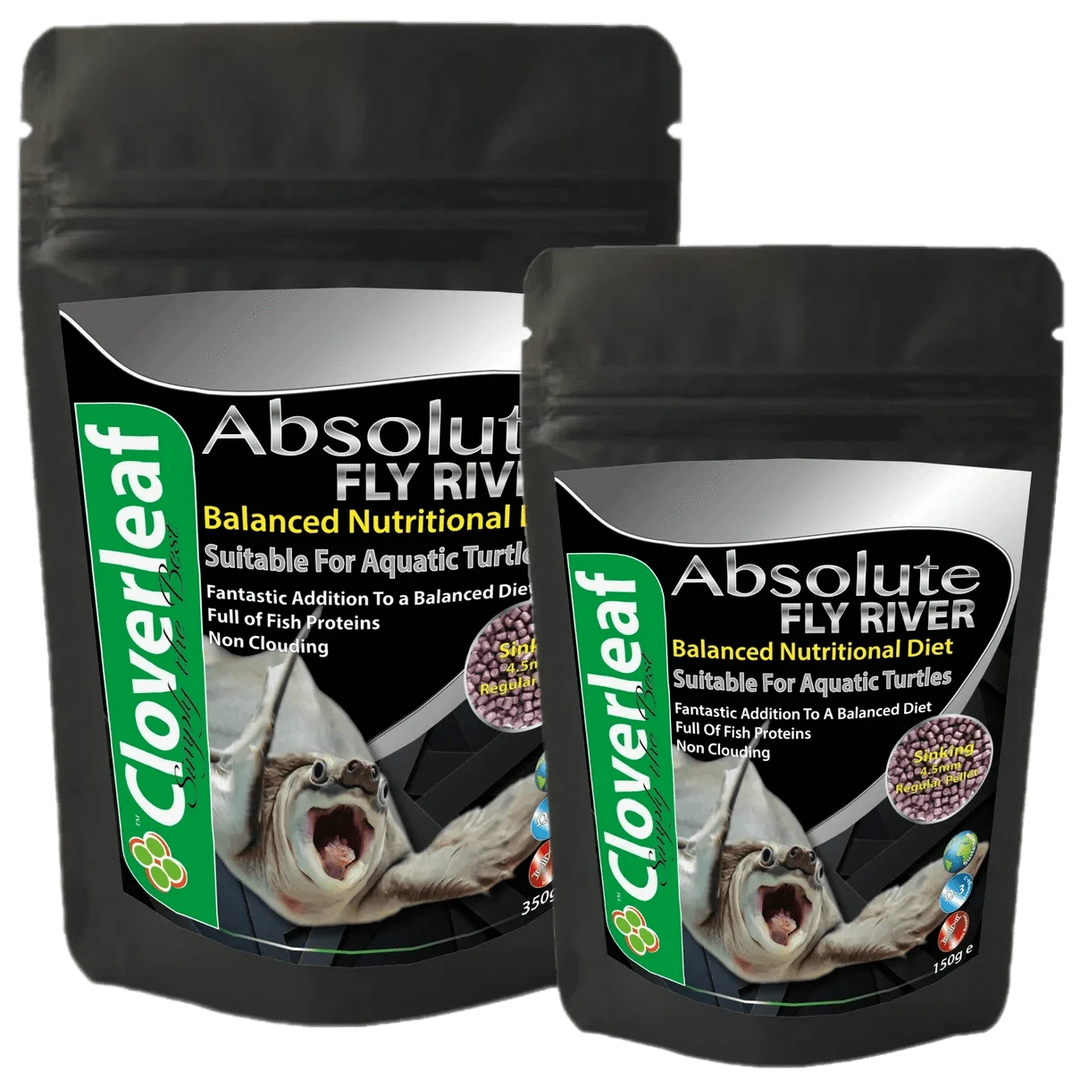 Cloverleaf Fly River Turtle 4.5mm Sinking Pellets Reptile & Amphibian Foods Cloverleaf