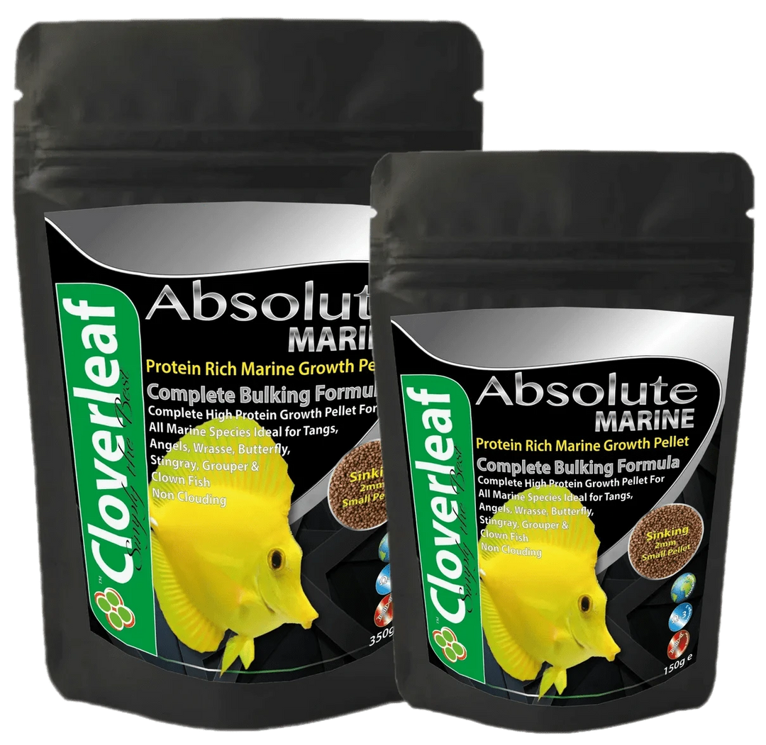 Cloverleaf Marine Fish Diet 2mm Sinking Pellets Aquarium fish food Cloverleaf