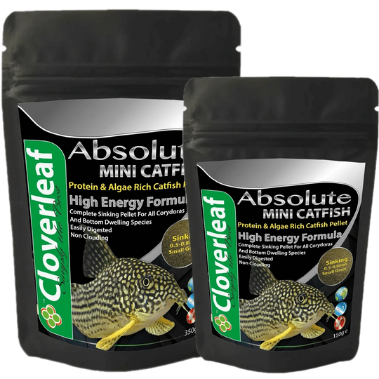 Cloverleaf Mini Catfish Diet 0.5-0.8 Sinking Pellets Aquarium fish food Cloverleaf