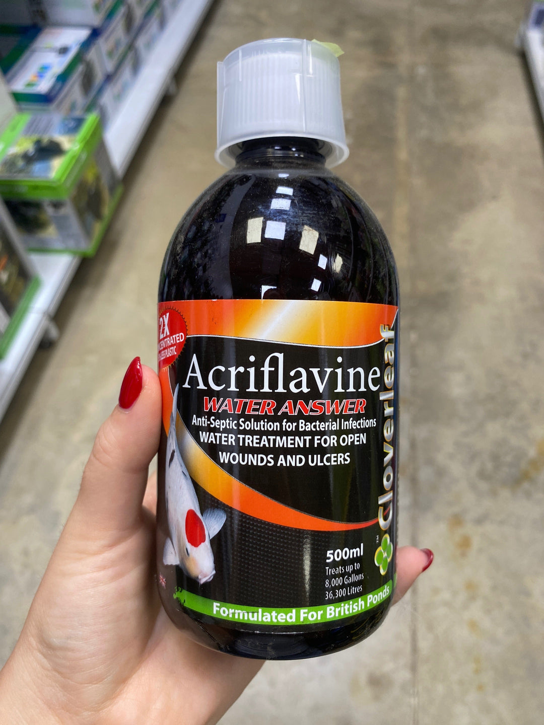 Cloverleaf’s 2x Concentrate Acriflavine Answer 2xConcentrateTreatment Cloverleaf