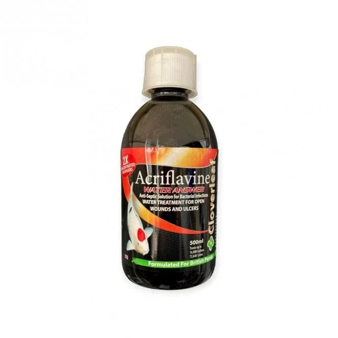 Cloverleaf’s 2x Concentrate Acriflavine Answer 2xConcentrateTreatment at Pond Supplies Essex Online Store 
