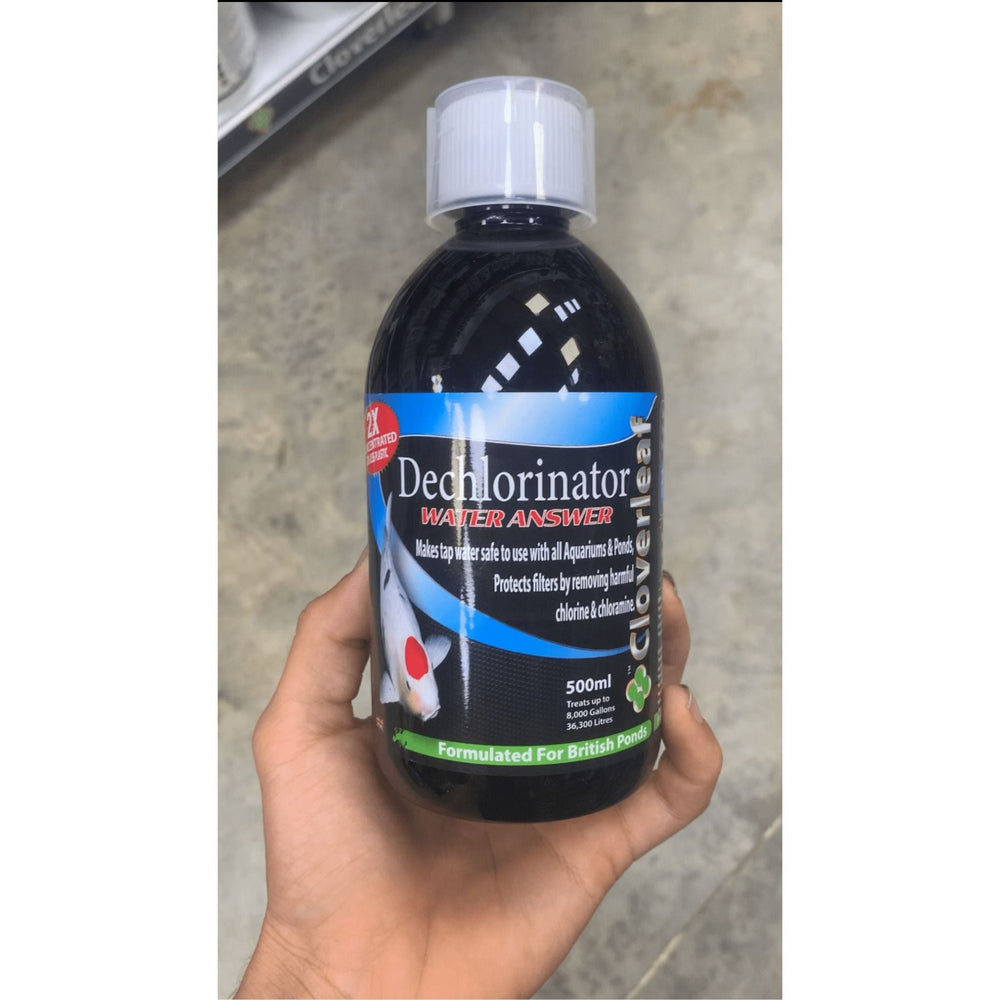 Cloverleaf’s 2x Concentrate Dechlorinator Answer 2xConcentrateTreatment at Pond Supplies Essex Online Store 