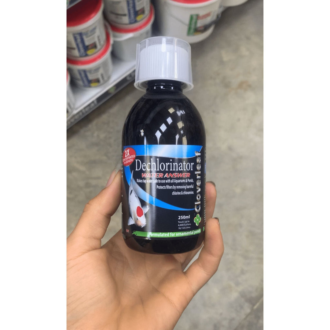 Cloverleaf’s 2x Concentrate Dechlorinator Answer 2xConcentrateTreatment at Pond Supplies Essex Online Store 