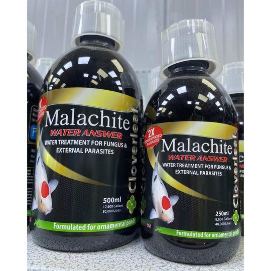 Cloverleaf’s 2x Concentrate Malachite Answer 2xConcentrateTreatment at Pond Supplies Essex Online Store 