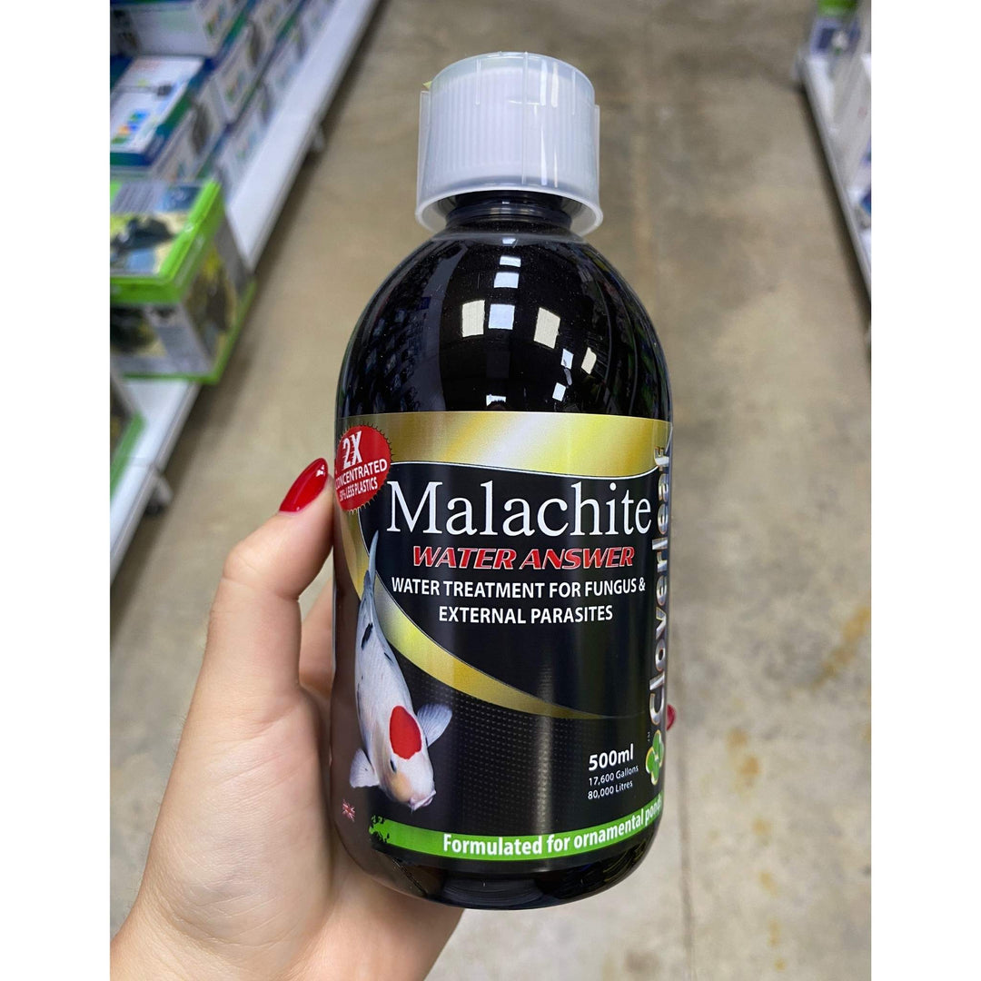 Cloverleaf’s 2x Concentrate Malachite Answer 2xConcentrateTreatment at Pond Supplies Essex Online Store 