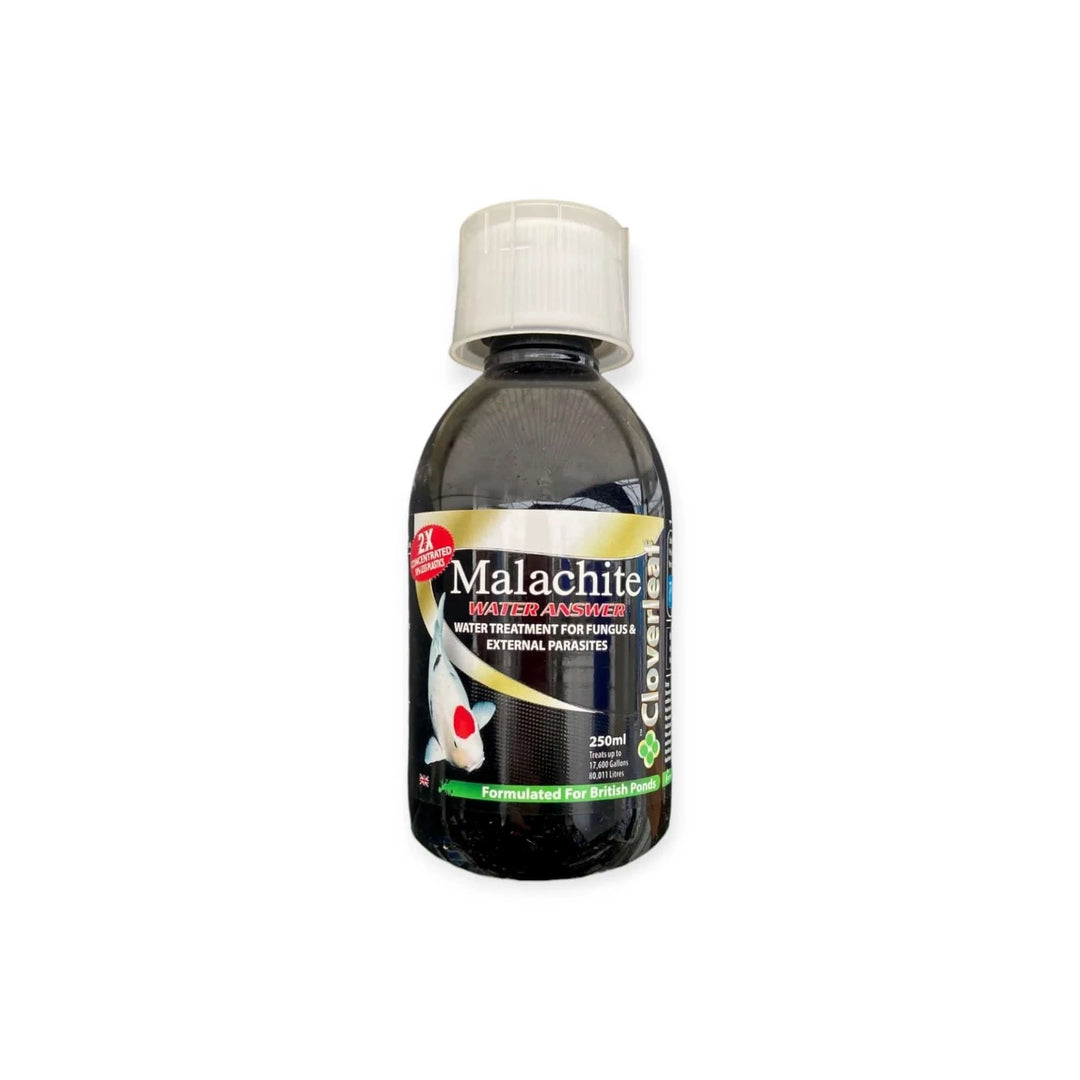 Cloverleaf’s 2x Concentrate Malachite Answer 2xConcentrateTreatment at Pond Supplies Essex Online Store 