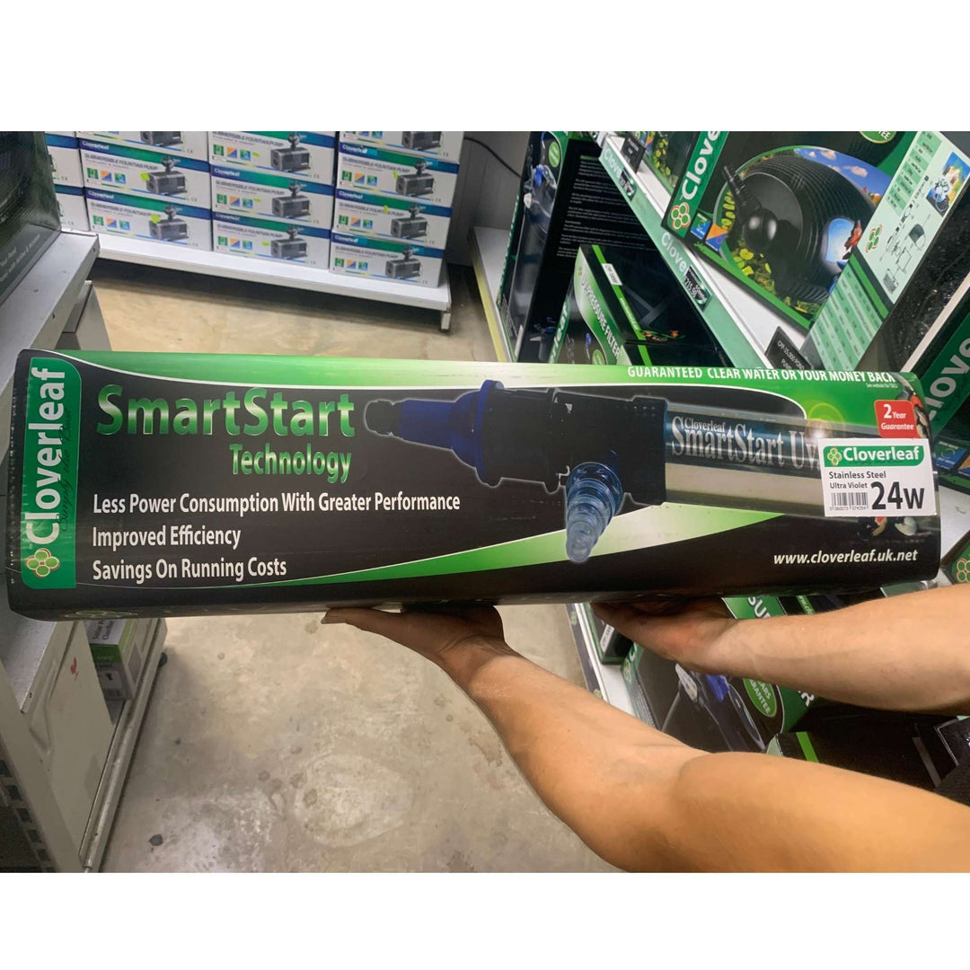 Cloverleaf Smartstart Stainless Steel UV Clarifiers Pond Supplies at Pond Supplies Essex Online Store 