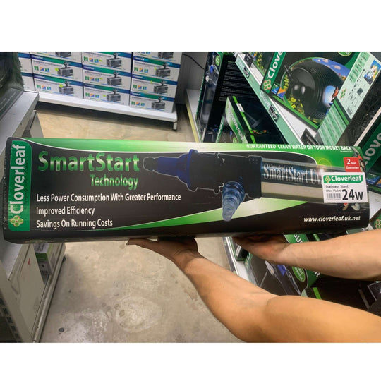 Cloverleaf Smartstart Stainless Steel UV Clarifiers Pond Supplies at Pond Supplies Essex Online Store 