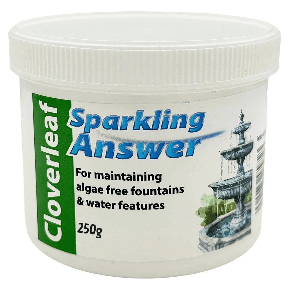 Cloverleaf Sparkling Answer WaterConditioner at Pond Supplies Essex Online Store 
