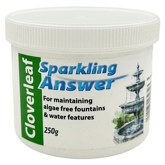 Cloverleaf Sparkling Answer WaterConditioner at Pond Supplies Essex Online Store 
