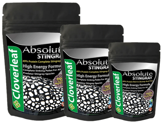 Cloverleaf Stingray Diet 4.5mm Sinking Pellets Aquarium fish food at Pond Supplies Essex Online Store 