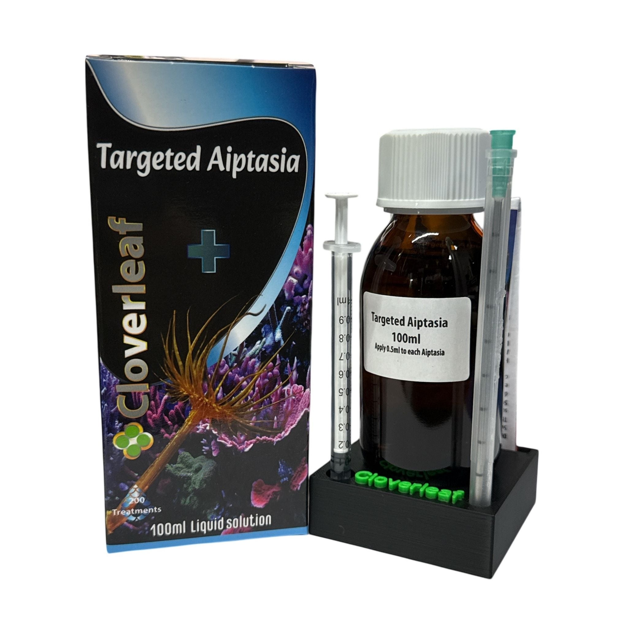 Cloverleaf Targeted Aiptasia 50ml AquariumWaterTreatment at Pond Supplies Essex Online Store 