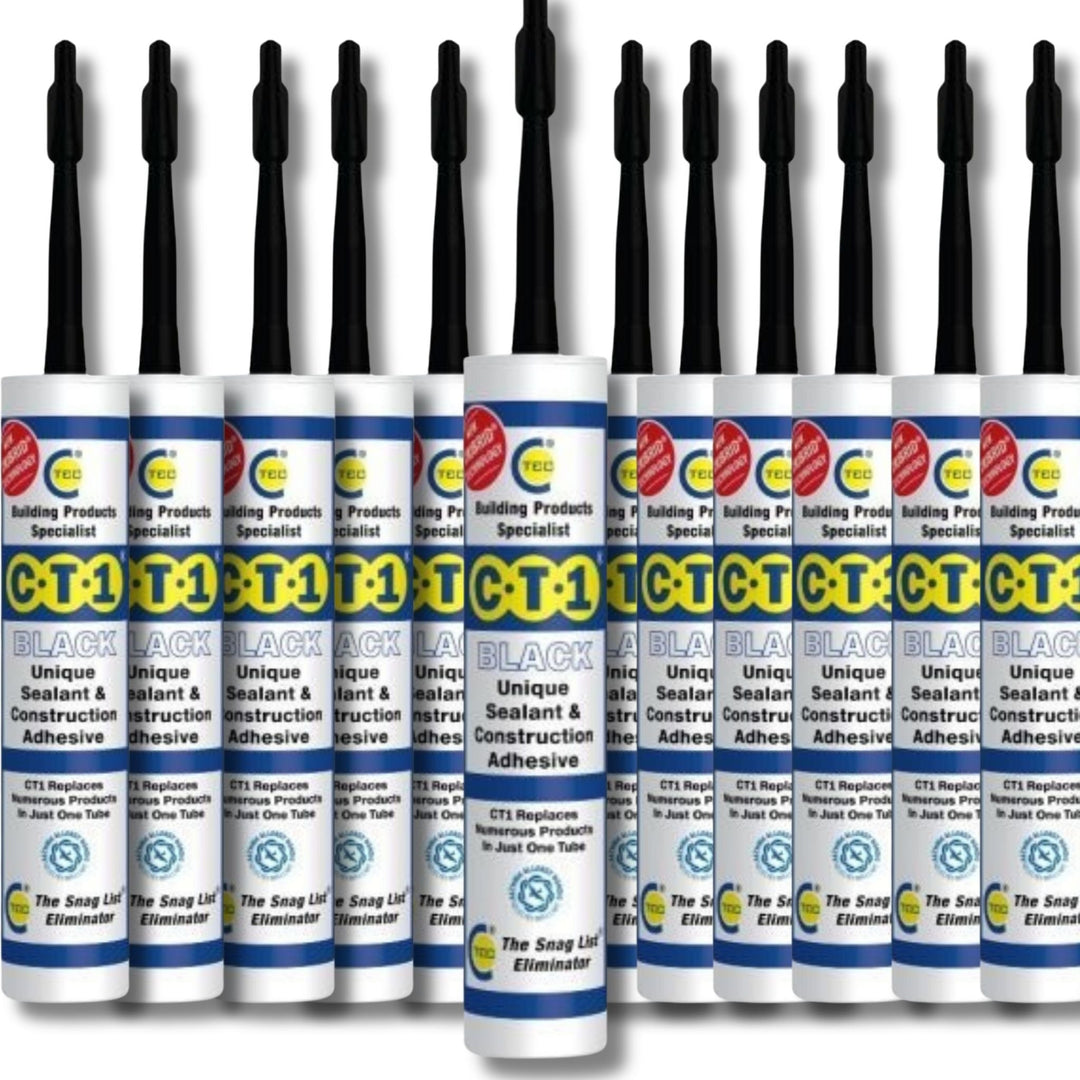 CT1 Exterior Adhesive & Underwater Pond Sealant – Black Aquatic Sealant at Pond Supplies Essex Online Store 