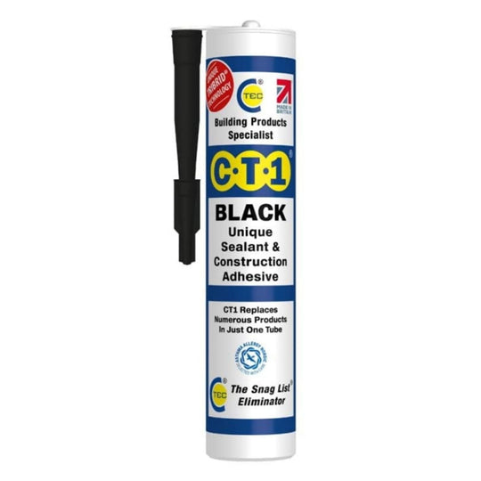 CT1 Exterior Adhesive & Underwater Pond Sealant – Black Aquatic Sealant at Pond Supplies Essex Online Store 