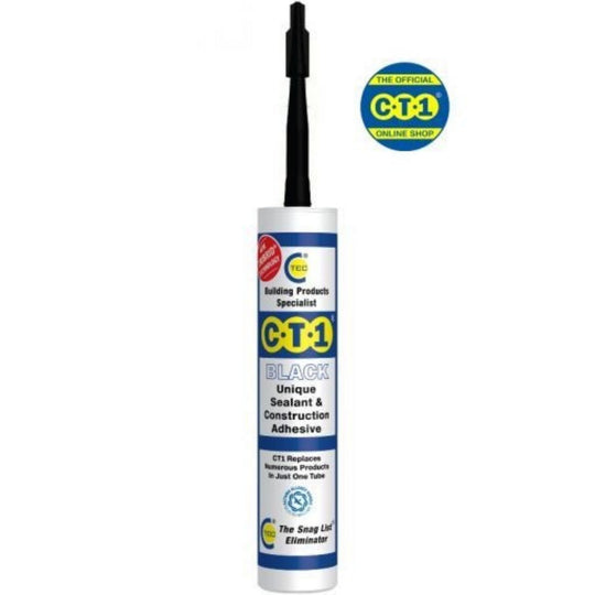 CT1 Exterior Adhesive & Underwater Pond Sealant – Black Aquatic Sealant at Pond Supplies Essex Online Store 