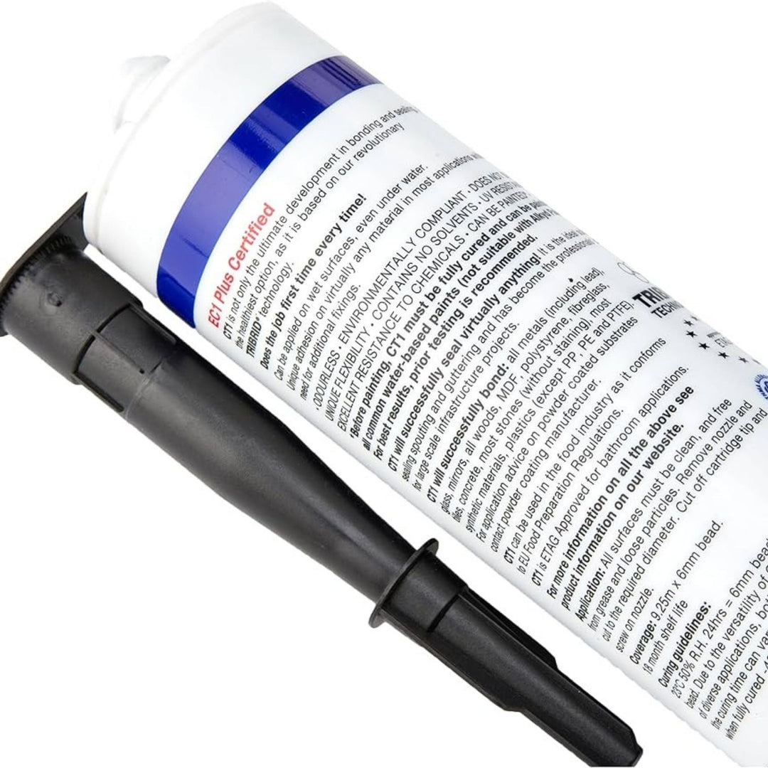 CT1 Exterior Adhesive & Underwater Pond Sealant – Black Aquatic Sealant at Pond Supplies Essex Online Store 