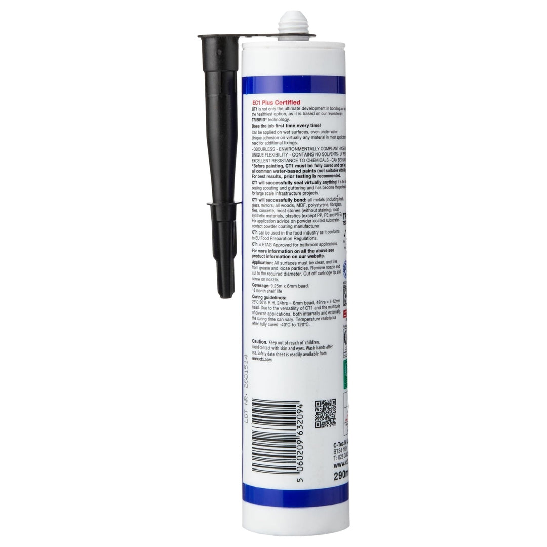 CT1 Exterior Adhesive & Underwater Pond Sealant – Black Aquatic Sealant at Pond Supplies Essex Online Store 