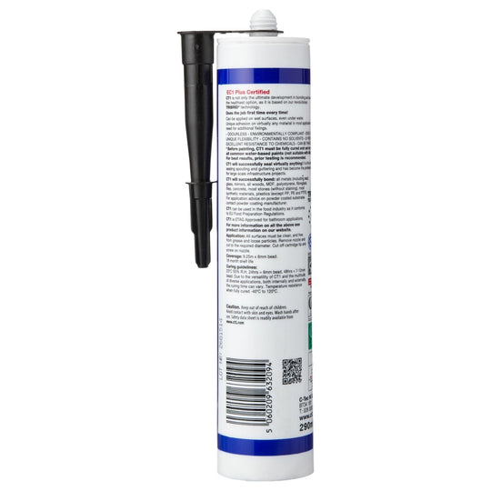 CT1 Exterior Adhesive & Underwater Pond Sealant – Black Aquatic Sealant at Pond Supplies Essex Online Store 