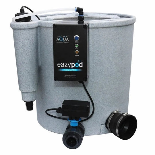 Evolution Aqua EazyPod UV Automatic Filter outside of original Evo Aqua packaging at Pond Supplies Essex