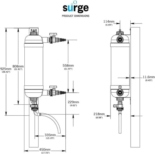 Evolution Aqua Surge Filter +UV Pressure filter Evolution Aqua