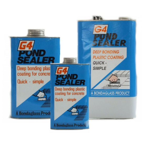 G4 Pond Sealer Clear – Waterproof Concrete Pond Sealant Pond Sealant at Pond Supplies Essex Online Store 