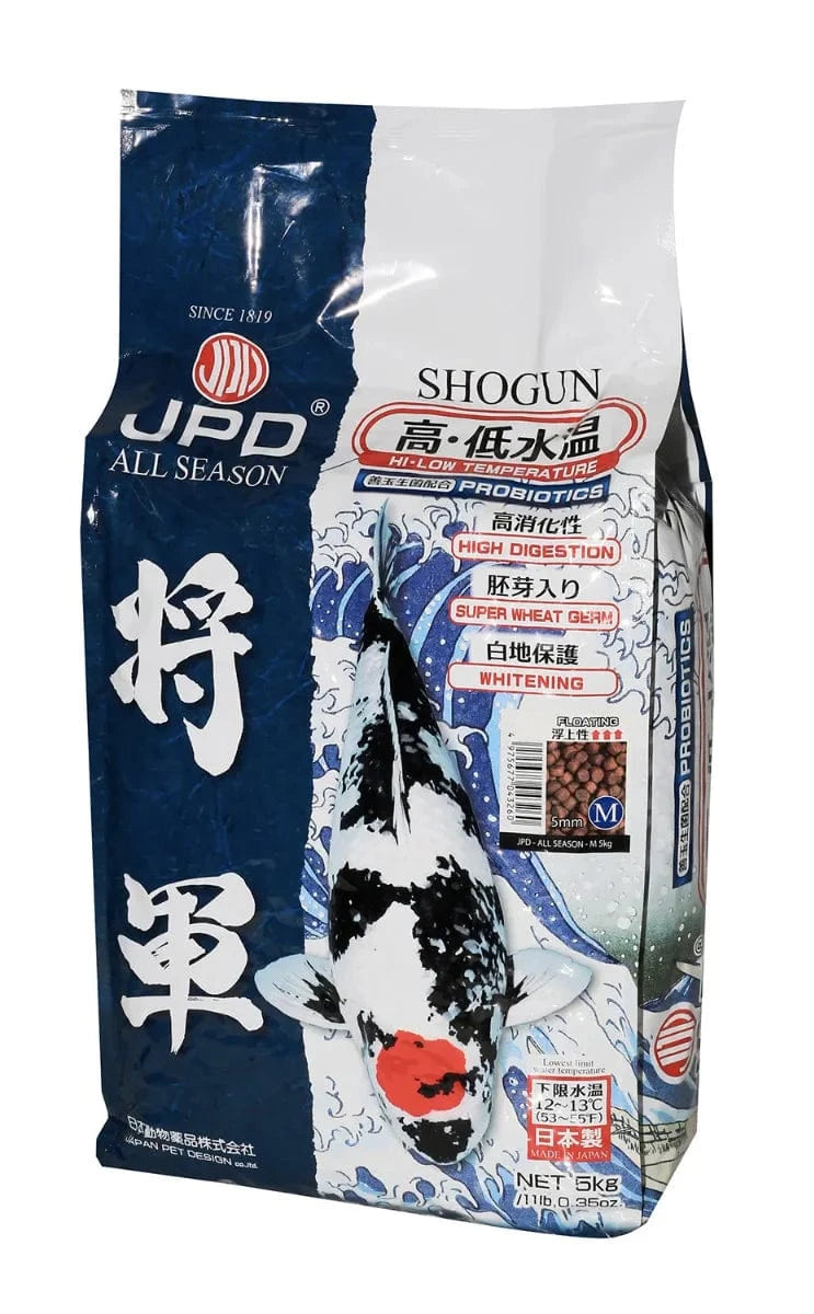 JPD Shogun Medium Koi Food – 5kg & 10kg Fish food JPD