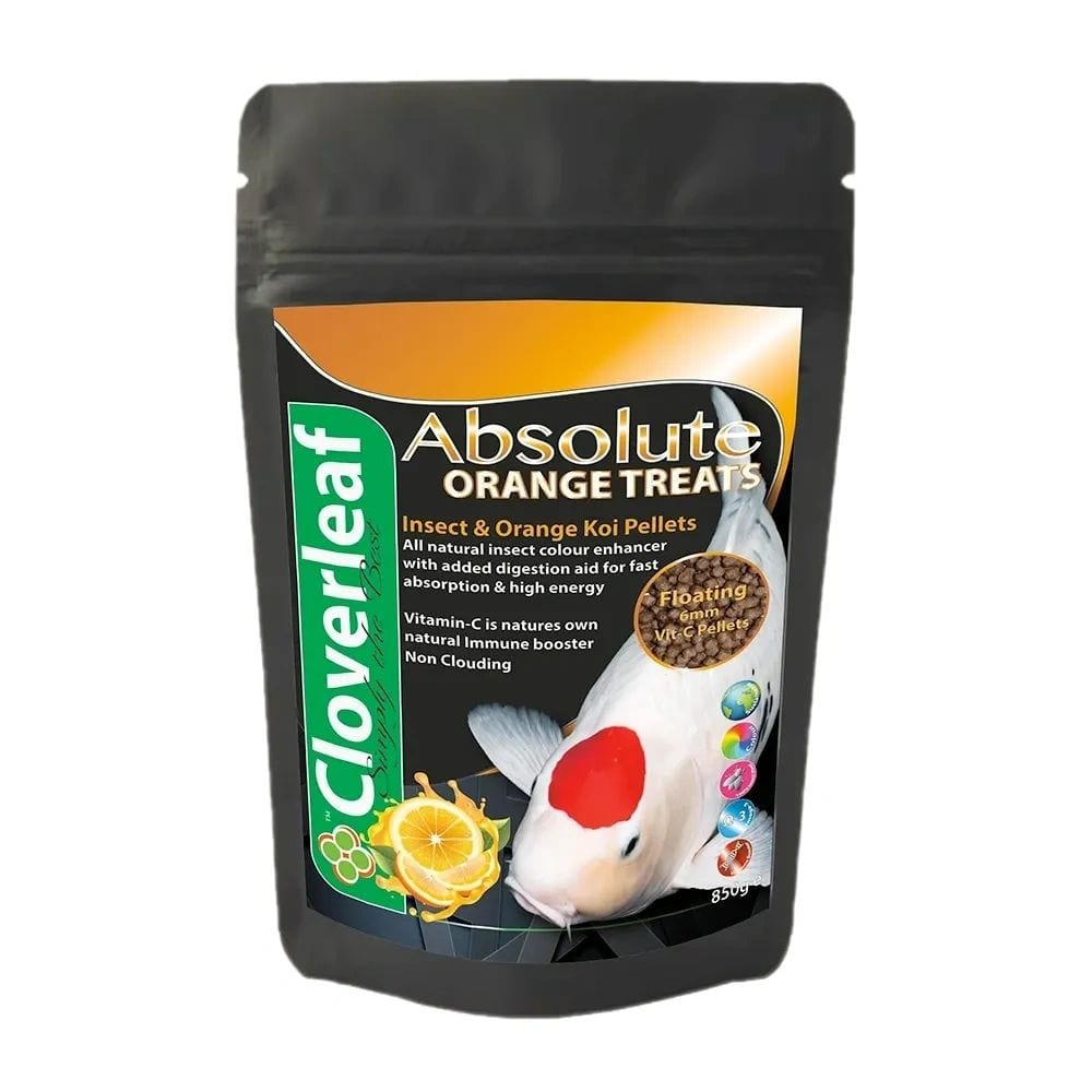 Koi Treats Orange Flavour 850g pouch at Pond Supplies Essex 