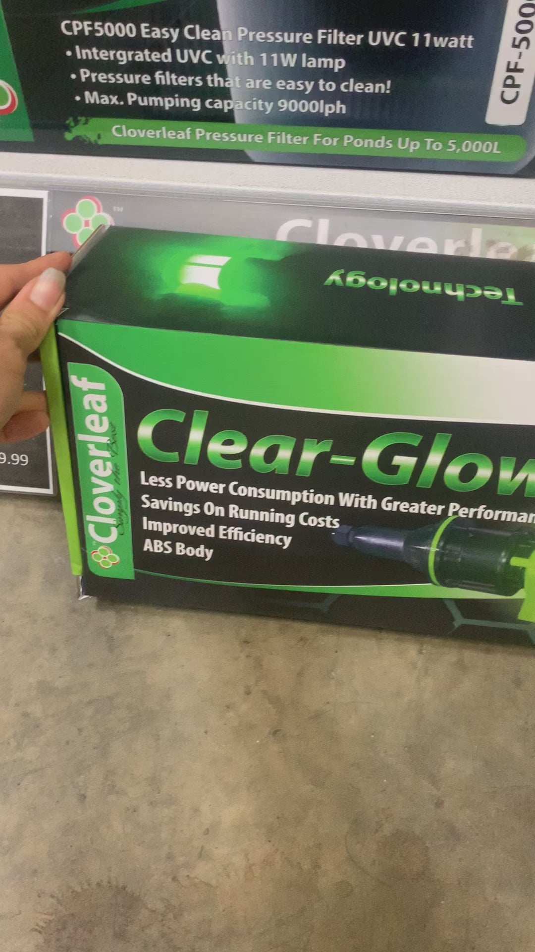 Cloverleaf Clear-Glow UV-C Clarifiers (24w-72w) Uv Clarifier Cloverleaf video 