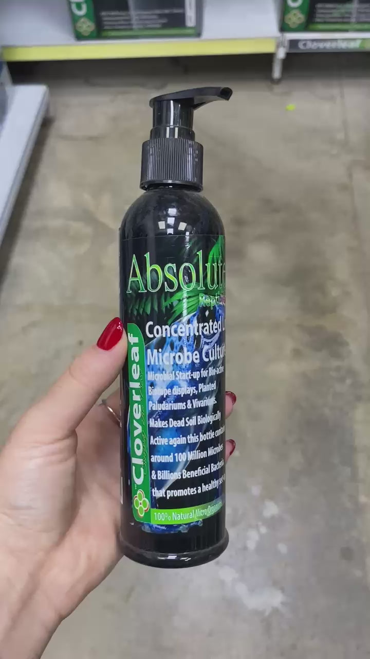 Absolute Repti-vet Bio-Tope Microbe Culture Spray at PondSuppliesEssex 250ml video rotation 
