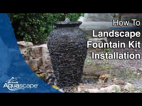 Aquascape Stacked Slate Sphere Fountain Kits