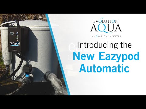 Evolution Aqua’s Nexus EazyPod Filter grey. Just the unit itself, with control panel on. Introduction video to the new EazyPod automatic filter 
