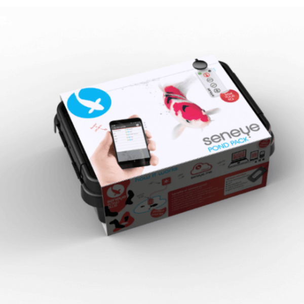 Seneye Pond Pack Wi-Fi (UK) - Pond Water Monitoring System Water Testing Kit Seneye