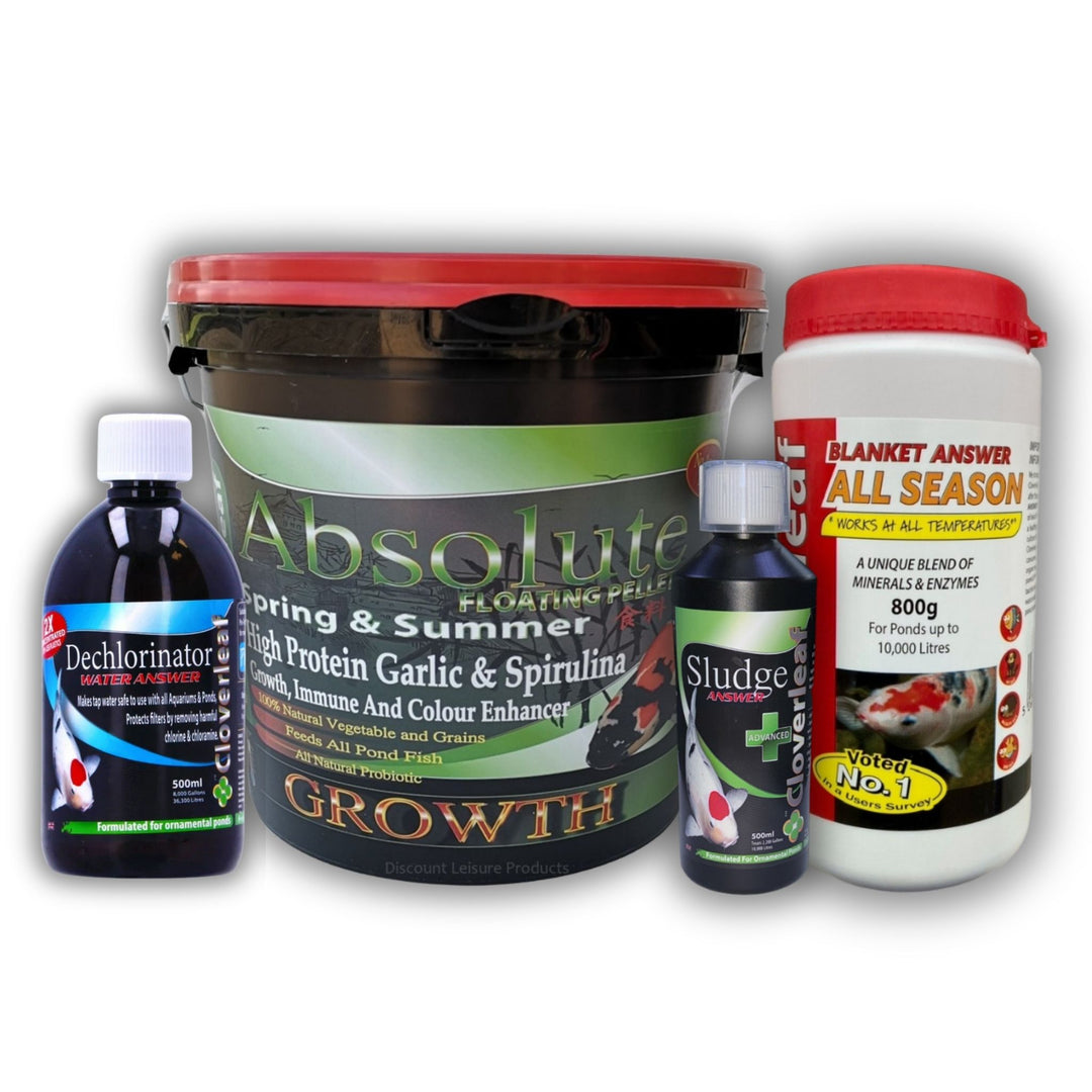 Spring & Summer Pond Care Bundle Summer Pond Care Bundle at Pond Supplies Essex Online Store 