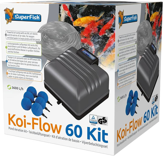 Superfish Koi-Flow Air Pump Sets Air pump at Pond Supplies Essex Online Store 
