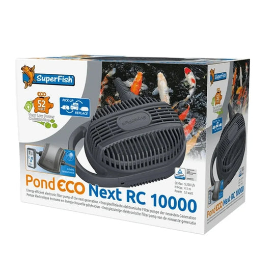 SuperFish PondEco Next RC Pond Pumps Pond pump at Pond Supplies Essex Online Store 