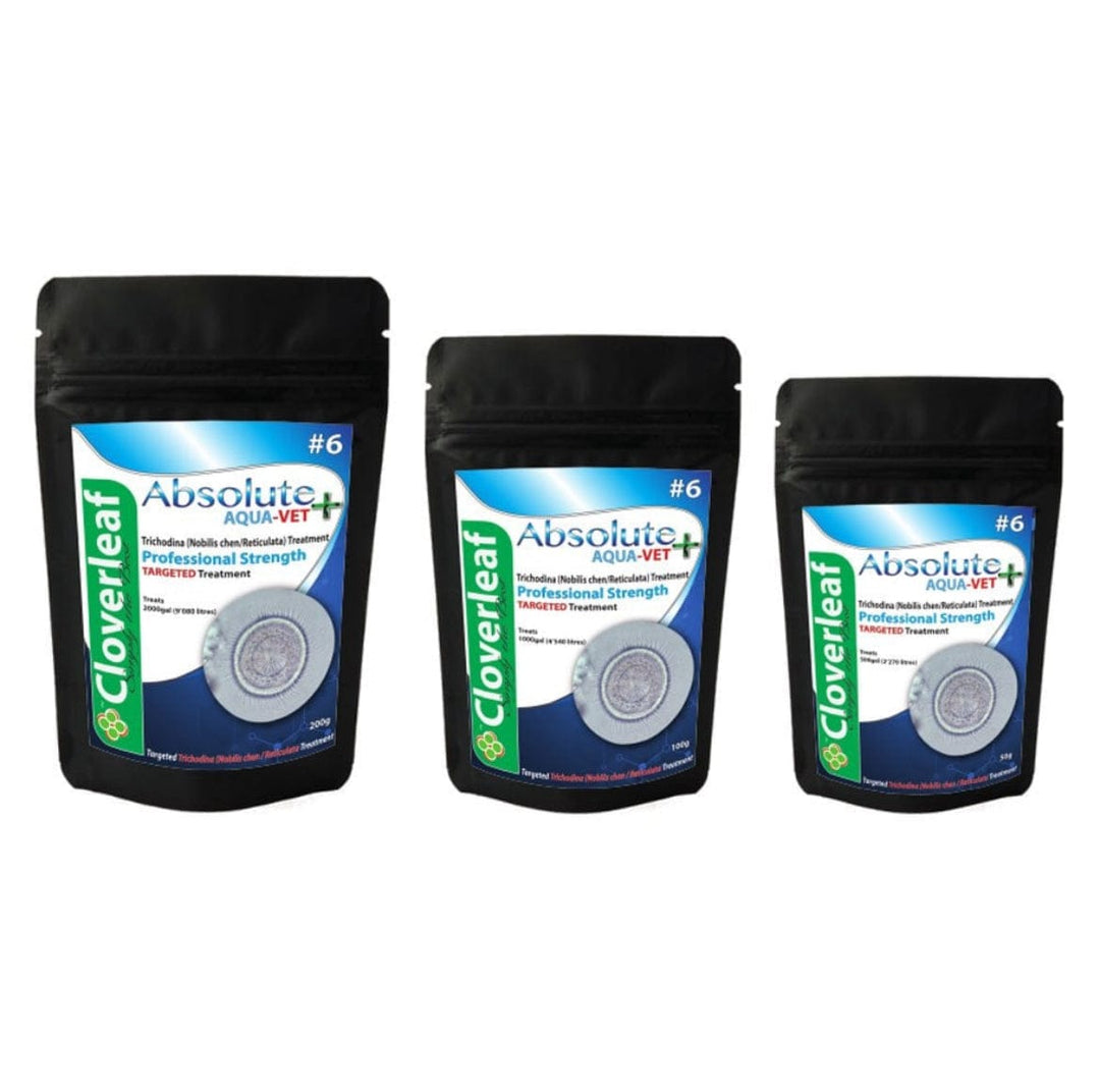 Trichodina (Nobillis chem/Reticulata) AquaVet Treatment Pond Supplies Cloverleaf